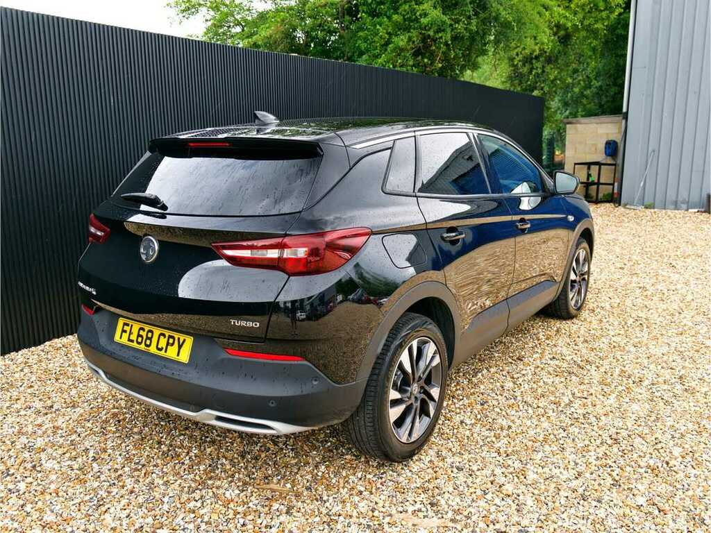 Vauxhall Grandland X Sport Nav Turbo Ss FL68CPY Black #4