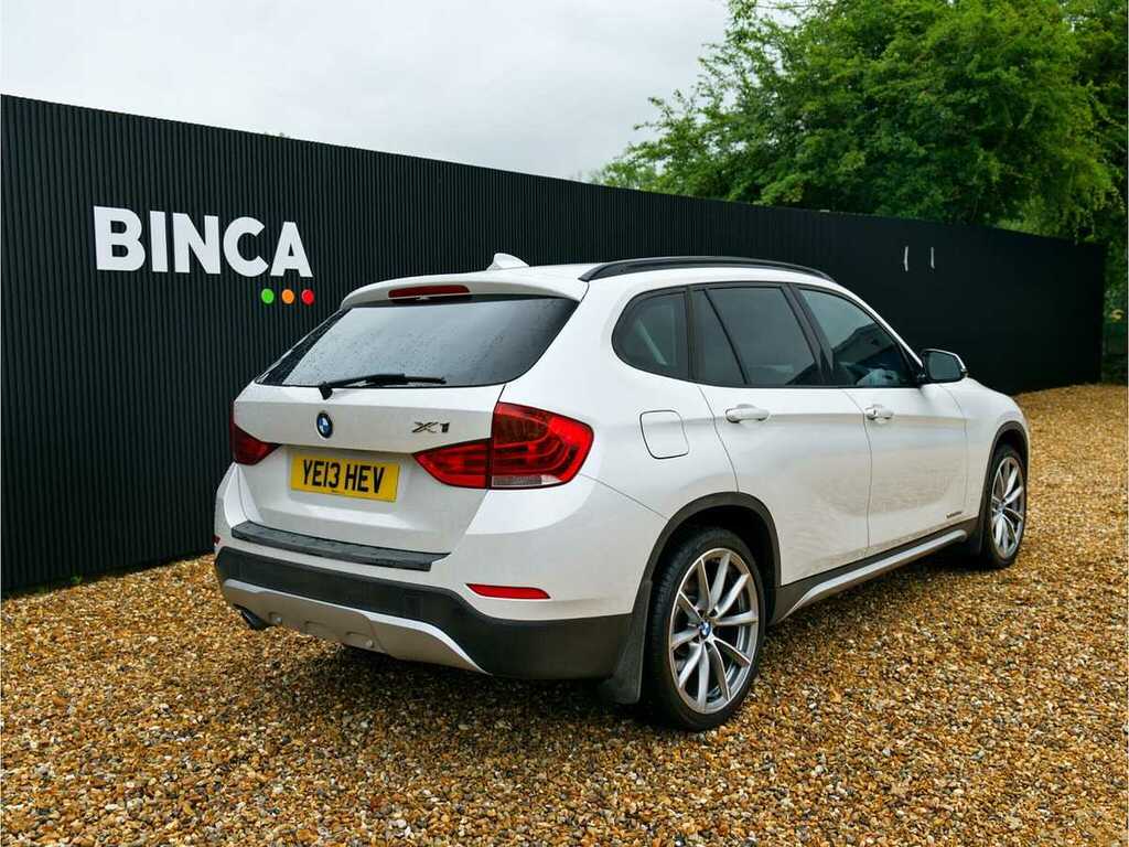 BMW X1 Xdrive25d Xline YE13HEV White #5