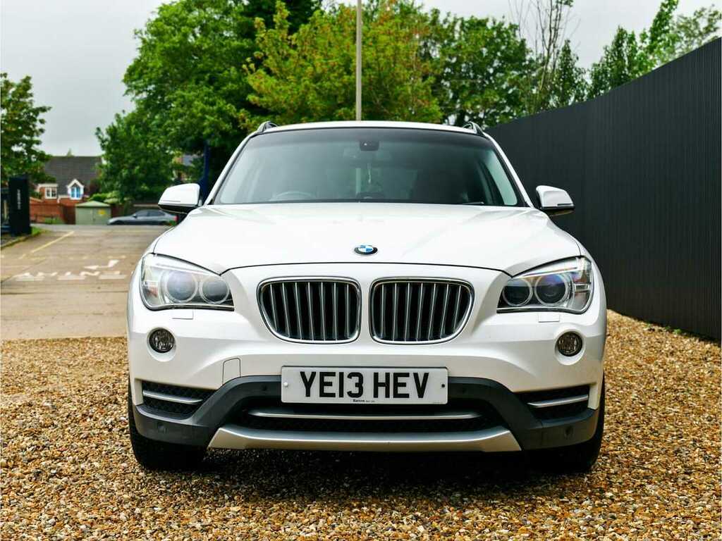 BMW X1 Xdrive25d Xline YE13HEV White #2