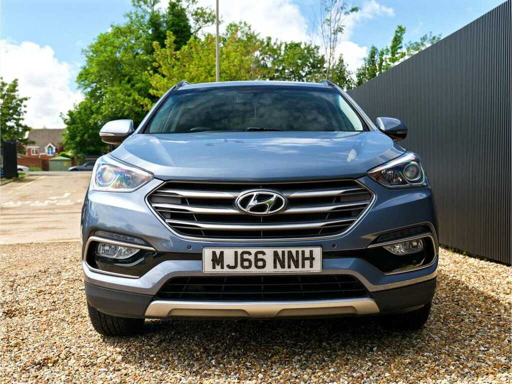 Hyundai Santa Fe Prem Blue Drive Crdi Blue #2