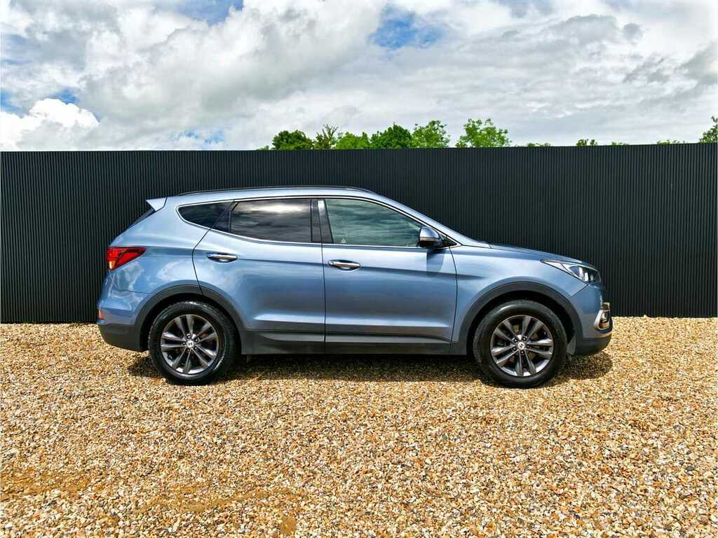 Hyundai Santa Fe Prem Blue Drive Crdi Blue #6