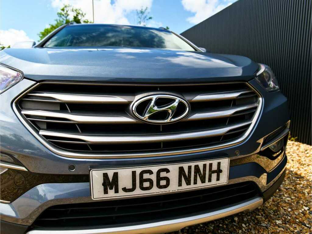 Hyundai Santa Fe Prem Blue Drive Crdi Blue #5