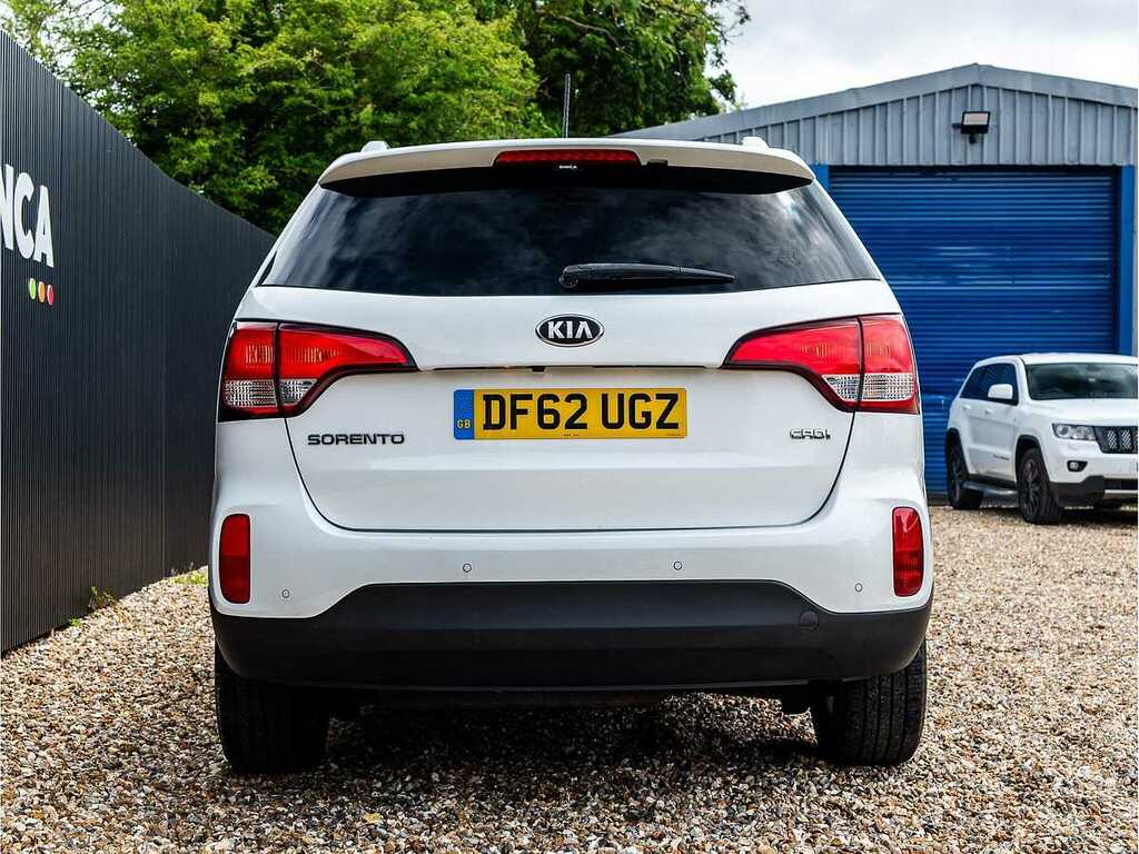 Kia Sorento Kx-2 Crdi 4X4 DF62UGZ White #6