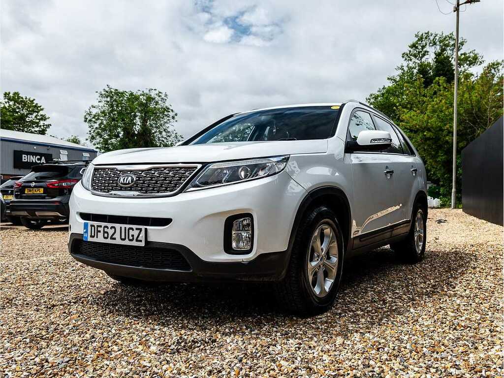 Kia Sorento Kx-2 Crdi 4X4 DF62UGZ White #3
