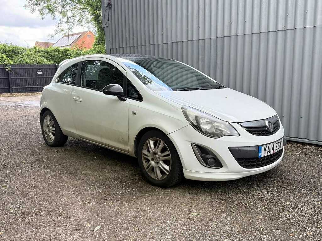 Vauxhall Corsa Limited Edition YA14ZSY White