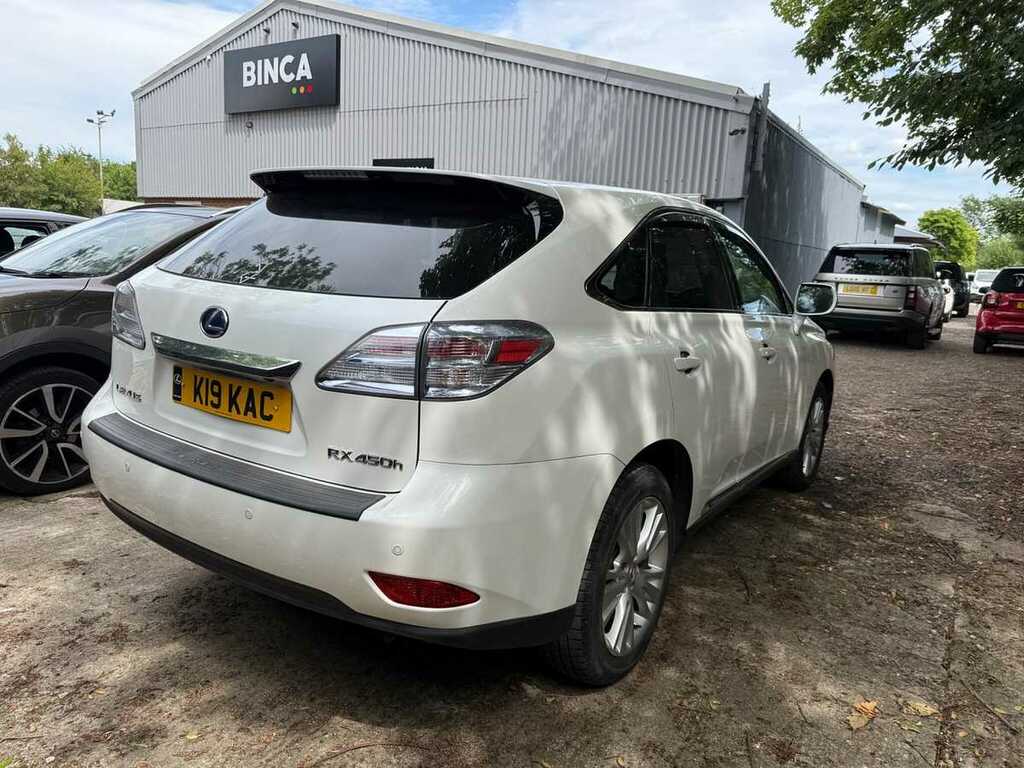 Lexus RX Se-i Cvt White #4