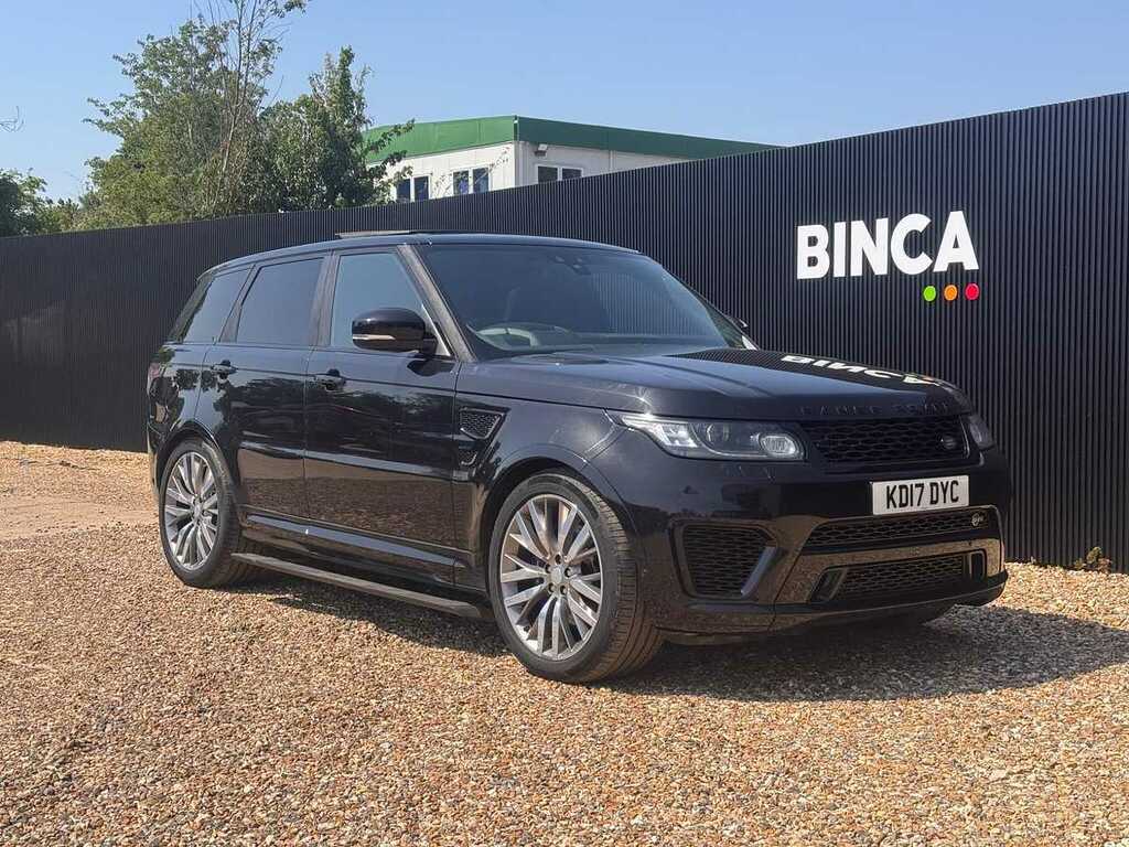Land Rover Range Rover Sport Svr V8 Black