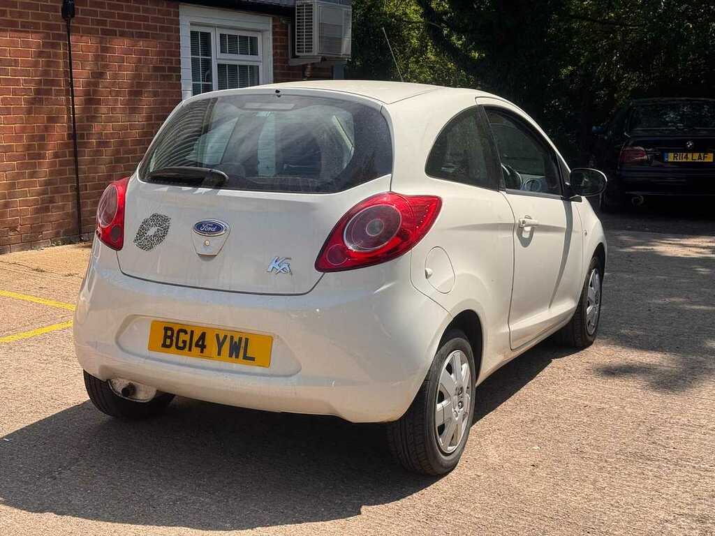 Ford KA Edge White #2