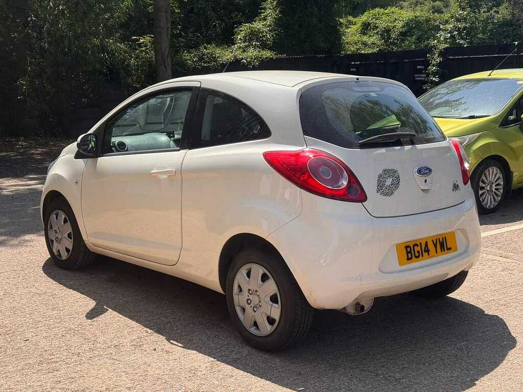 Ford KA Edge White #3