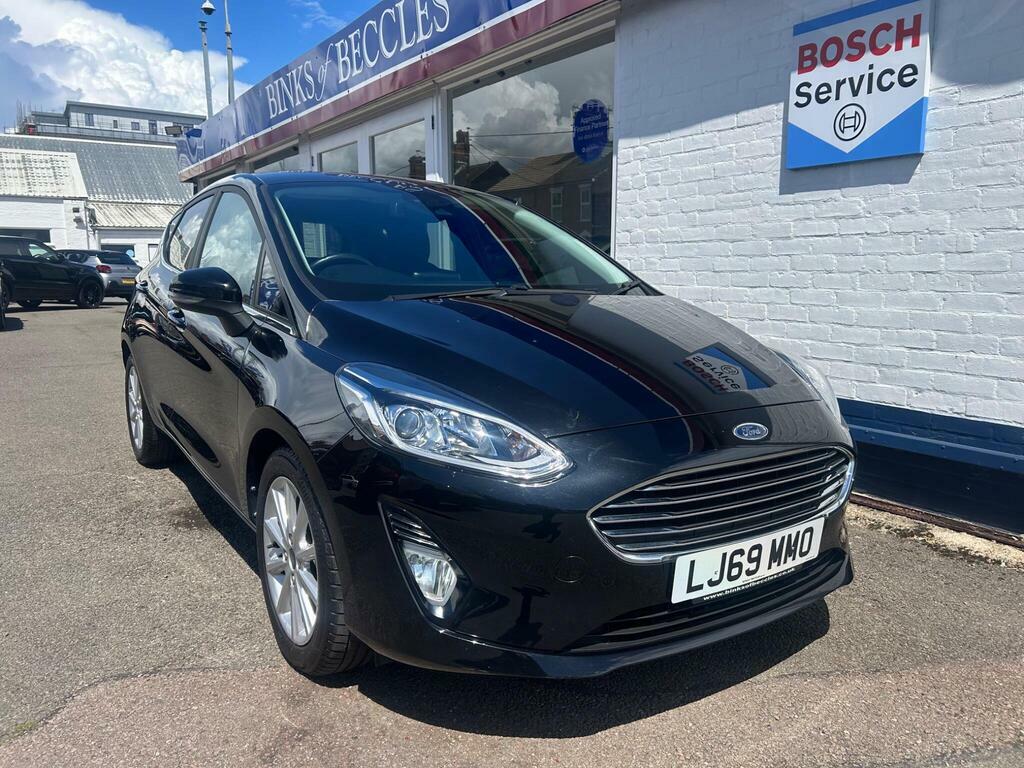 Ford Fiesta 1.0T Ecoboost Titanium Euro 6 S S LJ69MMO Black #6
