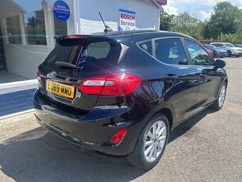 Ford Fiesta 1.0T Ecoboost Titanium Euro 6 S S LJ69MMO Black #4