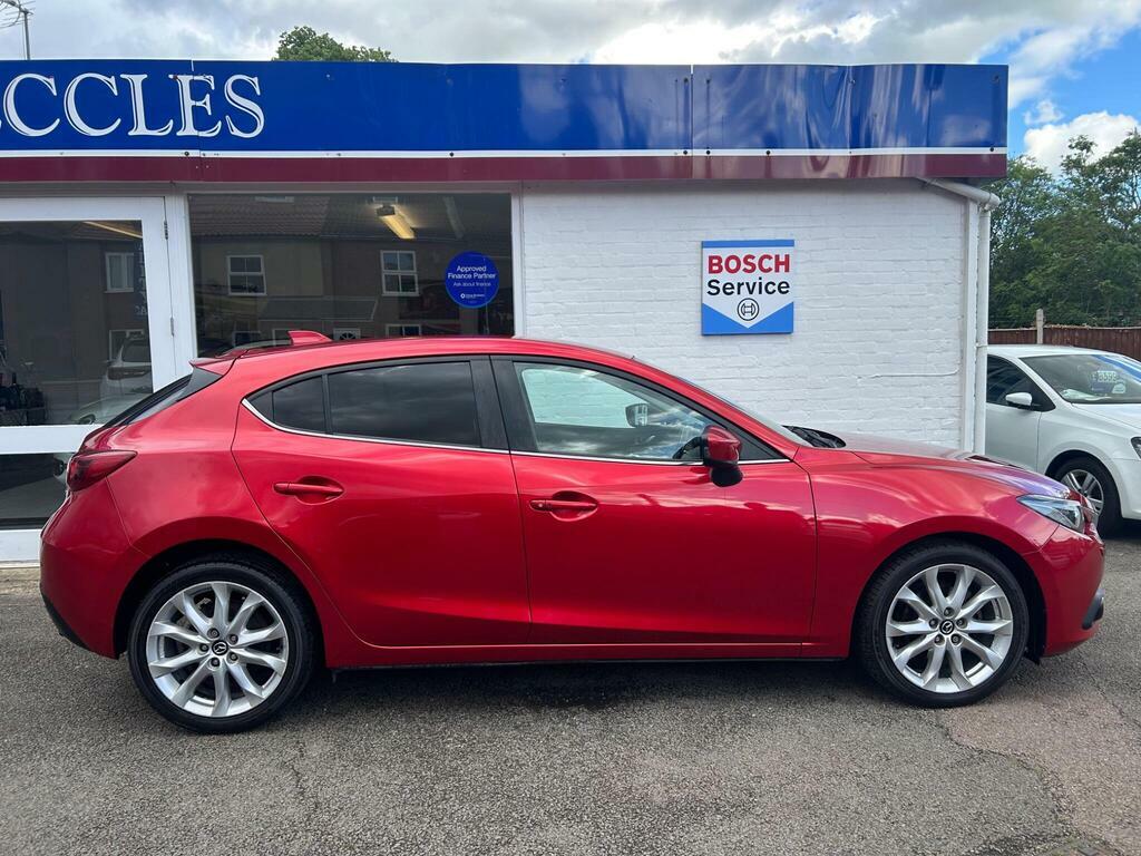 Mazda 3 2.0 Skyactiv-g Sport Nav Euro 5 S S Red #5