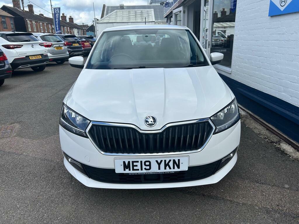 Skoda Fabia 1.0 Se Euro 6 S S ME19YKN White #2