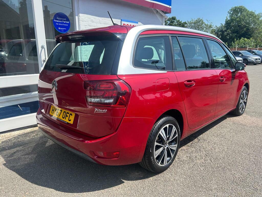 Citroen Grand C4 Picasso 1.6 Bluehdi Feel Euro 6 S S HY67OFC Red #4