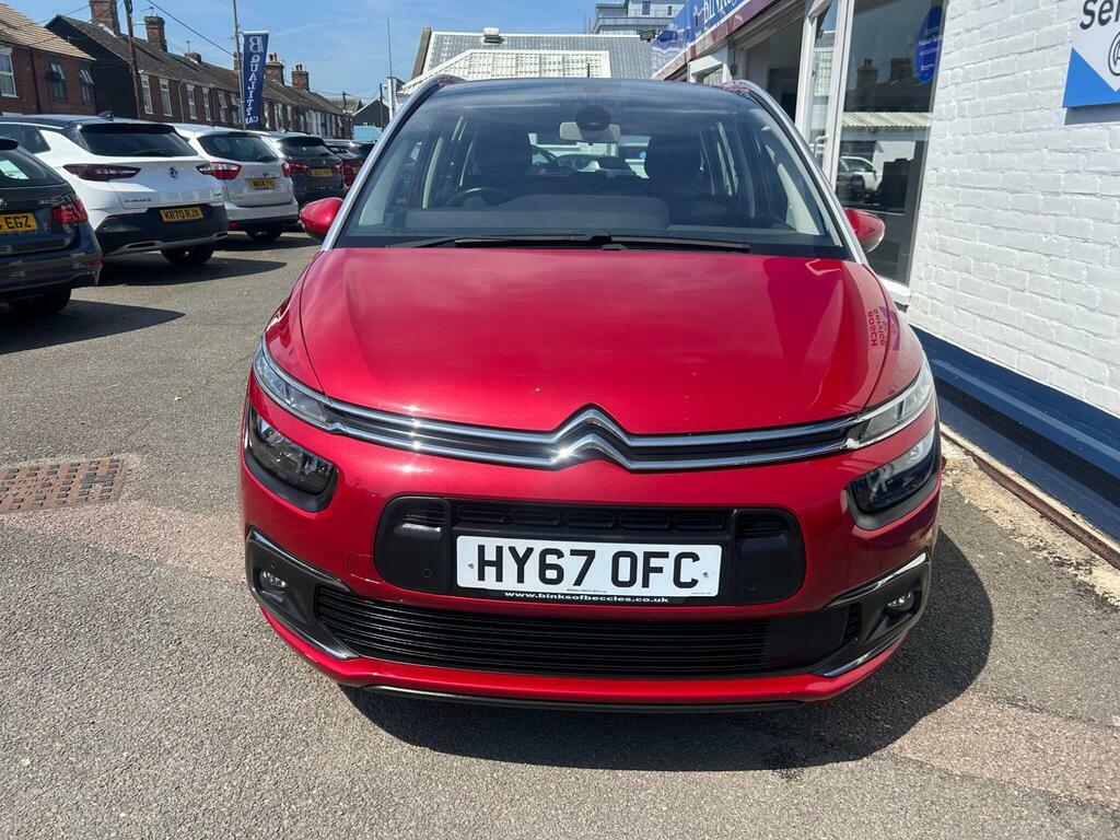 Citroen Grand C4 Picasso 1.6 Bluehdi Feel Euro 6 S S HY67OFC Red #2
