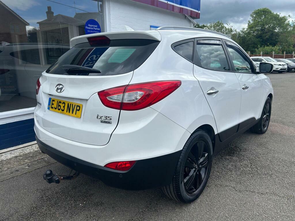 Hyundai Ix35 1.7 Crdi Premium Euro 5 S S White #4