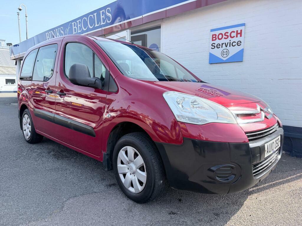 Citroen Berlingo 1.6 Hdi Vt Multispace Mpv Euro 4 Red