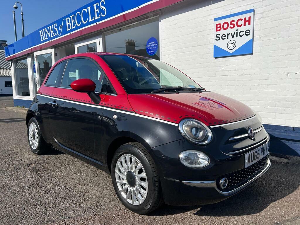 Fiat 500 1.2 Lounge Euro 6 S S Black