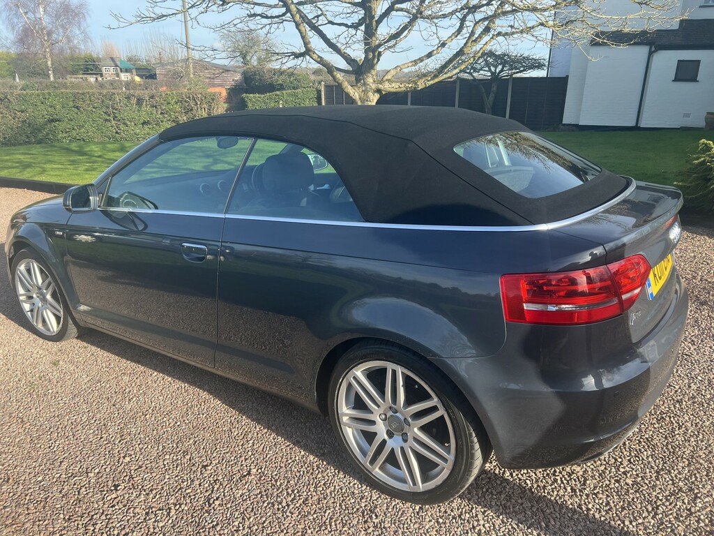 Audi A3 Cabriolet 1.6 Tdi S Line 2011 Grey #5