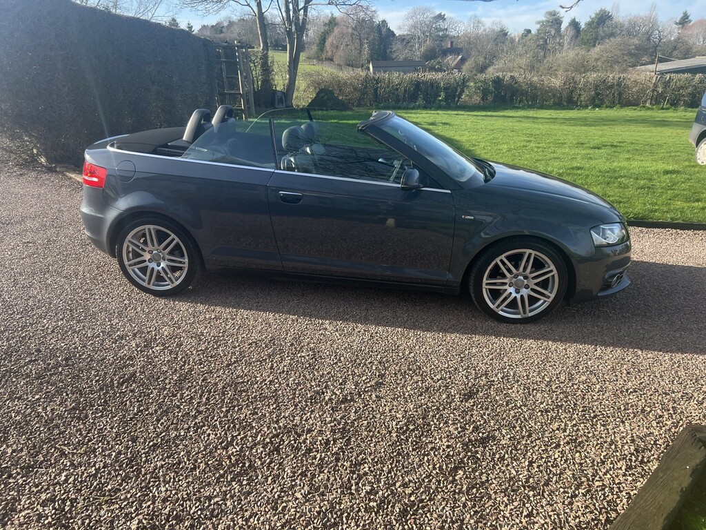 Audi A3 Cabriolet 1.6 Tdi S Line 2011 Grey