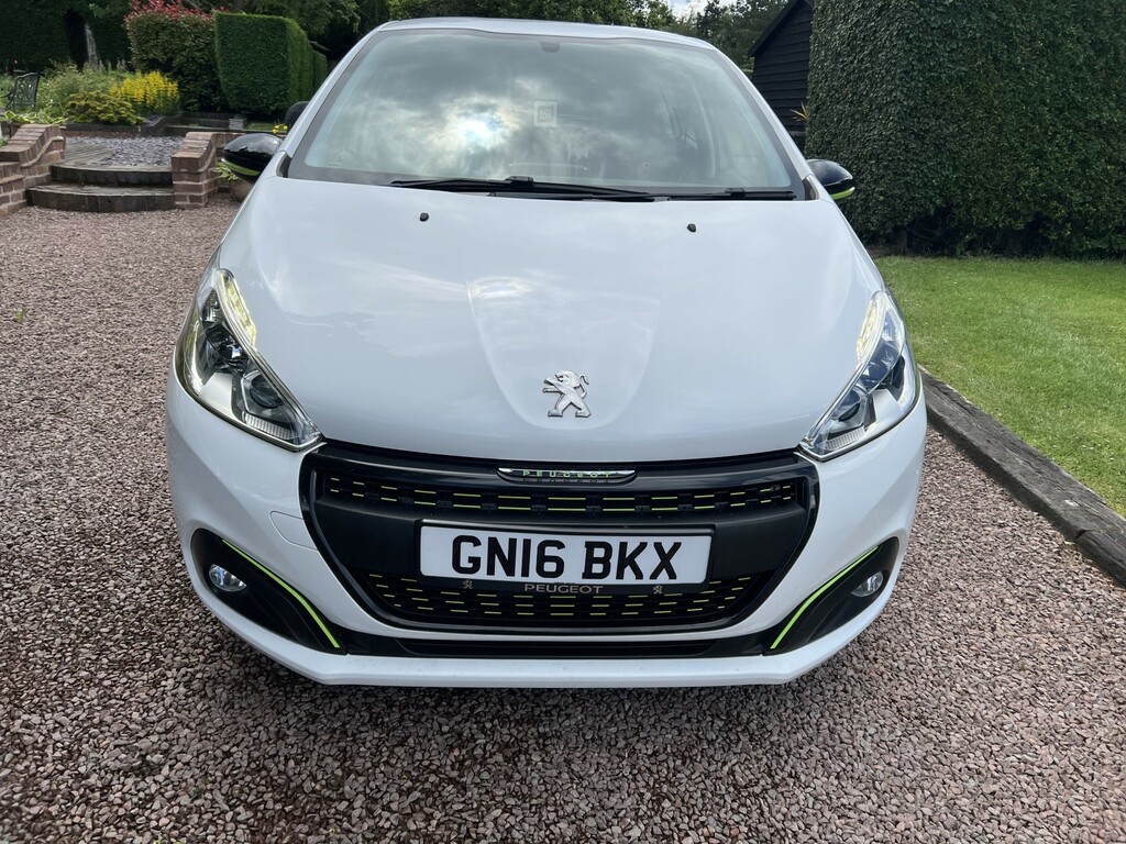 Peugeot 208 1.2 Puretech Xs Lime 2016 White #2