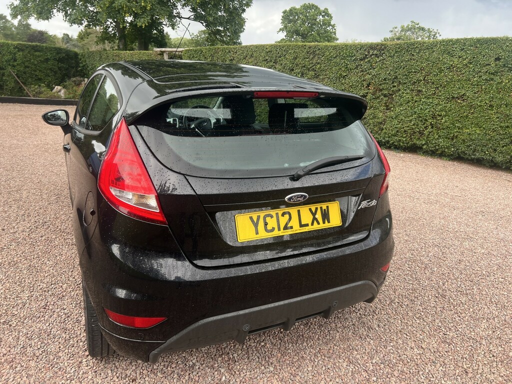 Ford Fiesta 1.6 Td Zetec S 2012 Black #6