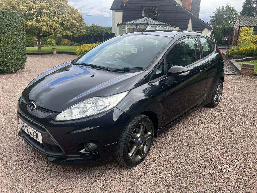 Ford Fiesta 1.6 Td Zetec S 2012 Black #4