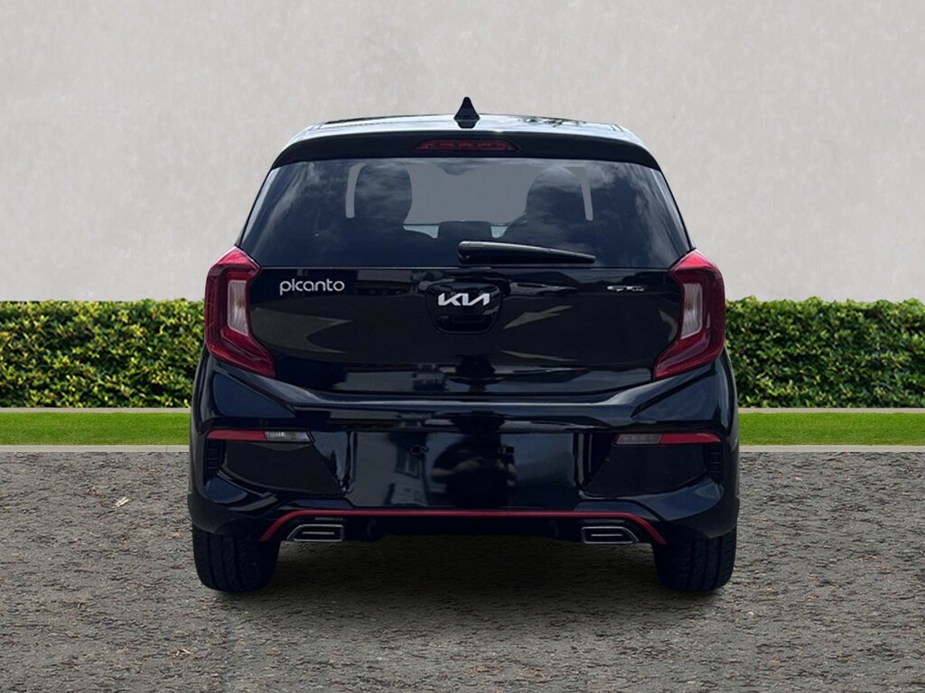 Kia Picanto 1.0 Gt-line 4 Seats YF24ULO Black #4