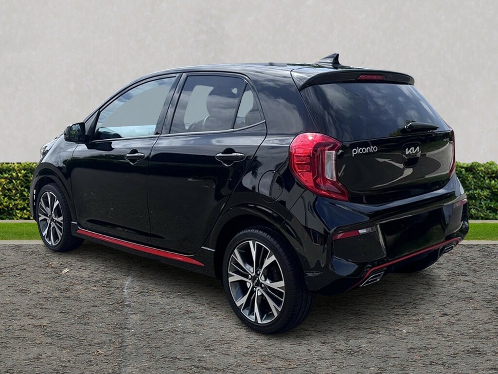 Kia Picanto 1.0 Gt-line 4 Seats YF24ULO Black #5