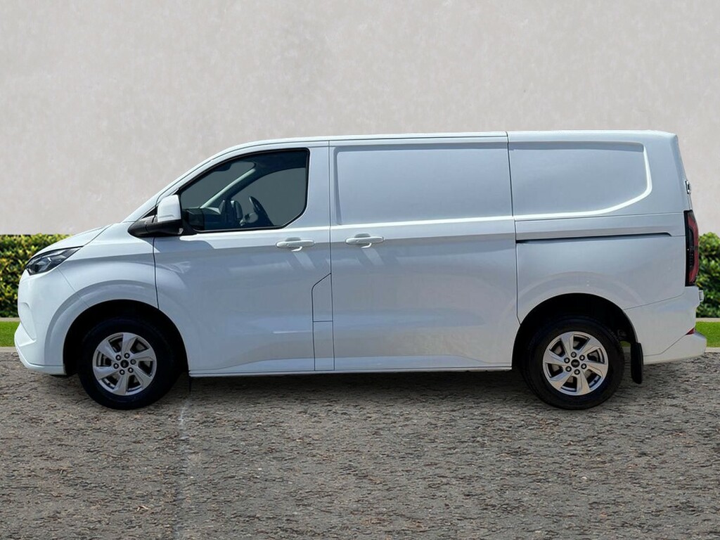Ford Transit Custom Regular Cargo Van 320 Swb L1 Limited 65Kwh 136Ps R GX75EJL White #6
