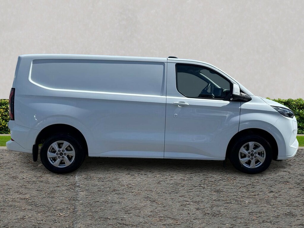 Ford Transit Custom Regular Cargo Van 320 Swb L1 Limited 65Kwh 136Ps R GX75EJL White #2