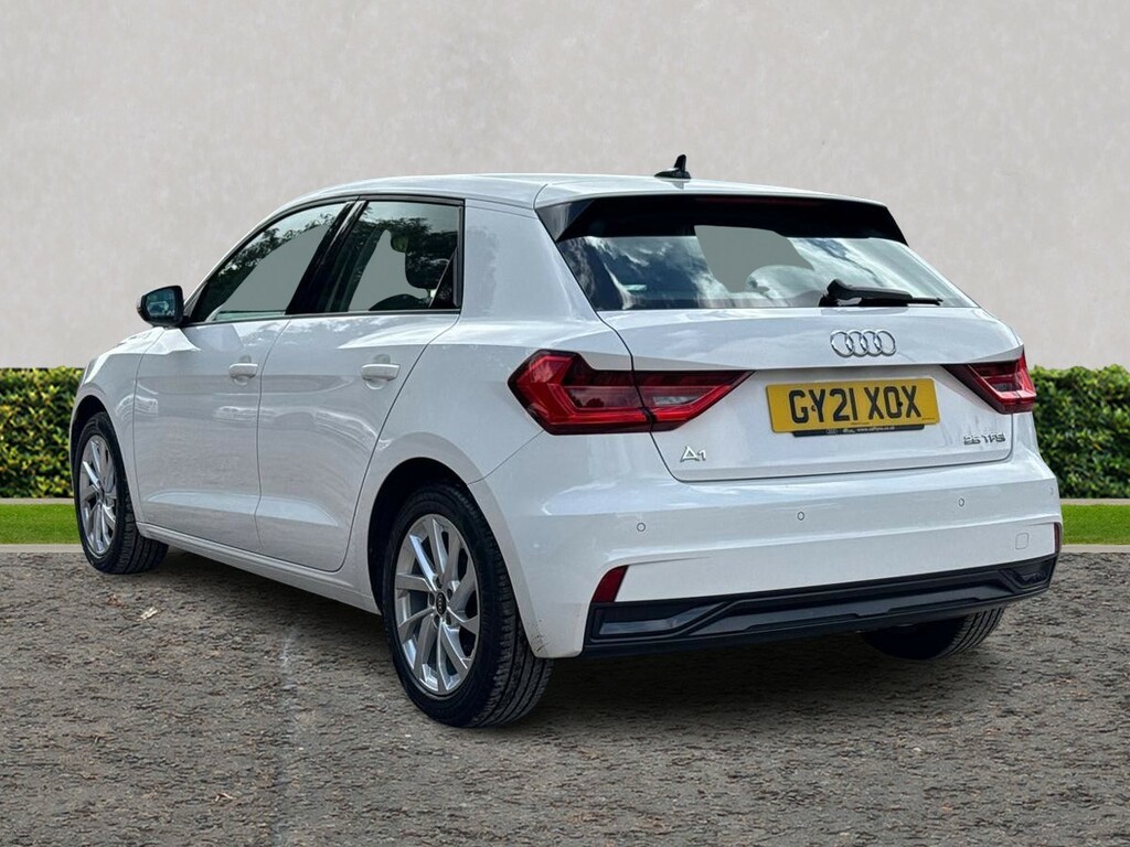 Audi A1 25 Tfsi Sport GY21XOX White #5