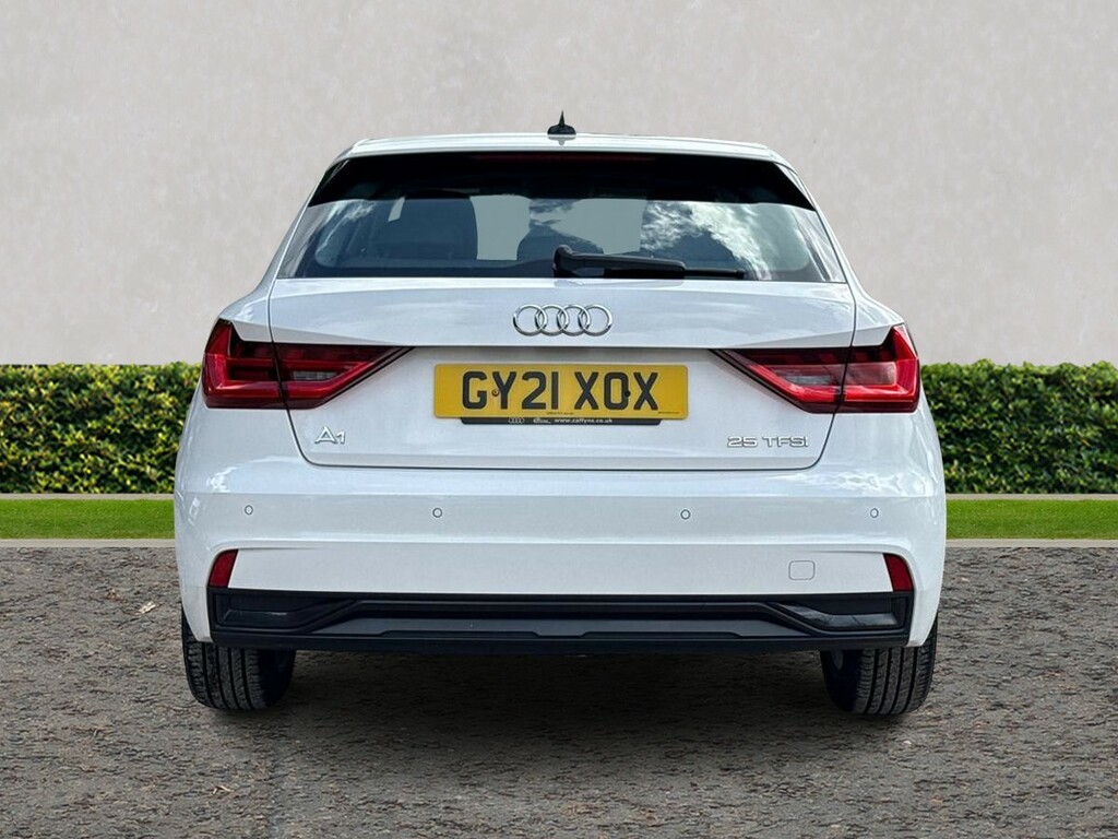 Audi A1 25 Tfsi Sport GY21XOX White #4