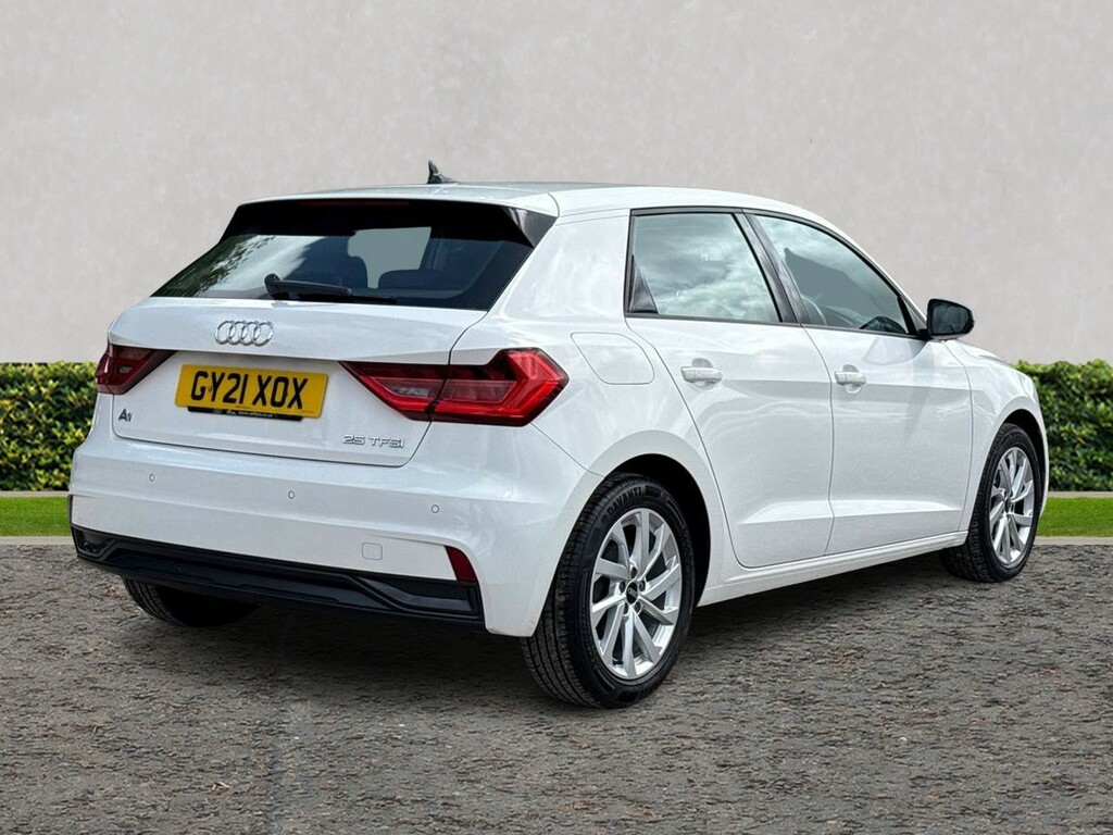 Audi A1 25 Tfsi Sport GY21XOX White #3