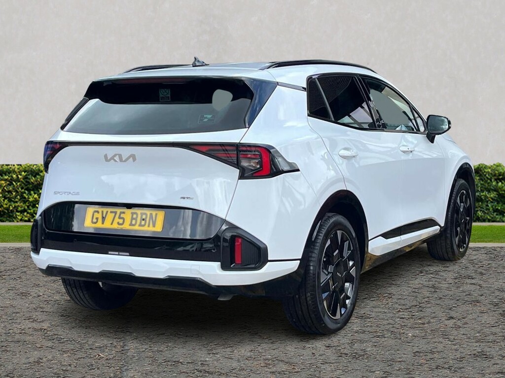 Kia Sportage 1.6T Gdi Hev Gt-line GV75BBN White #3