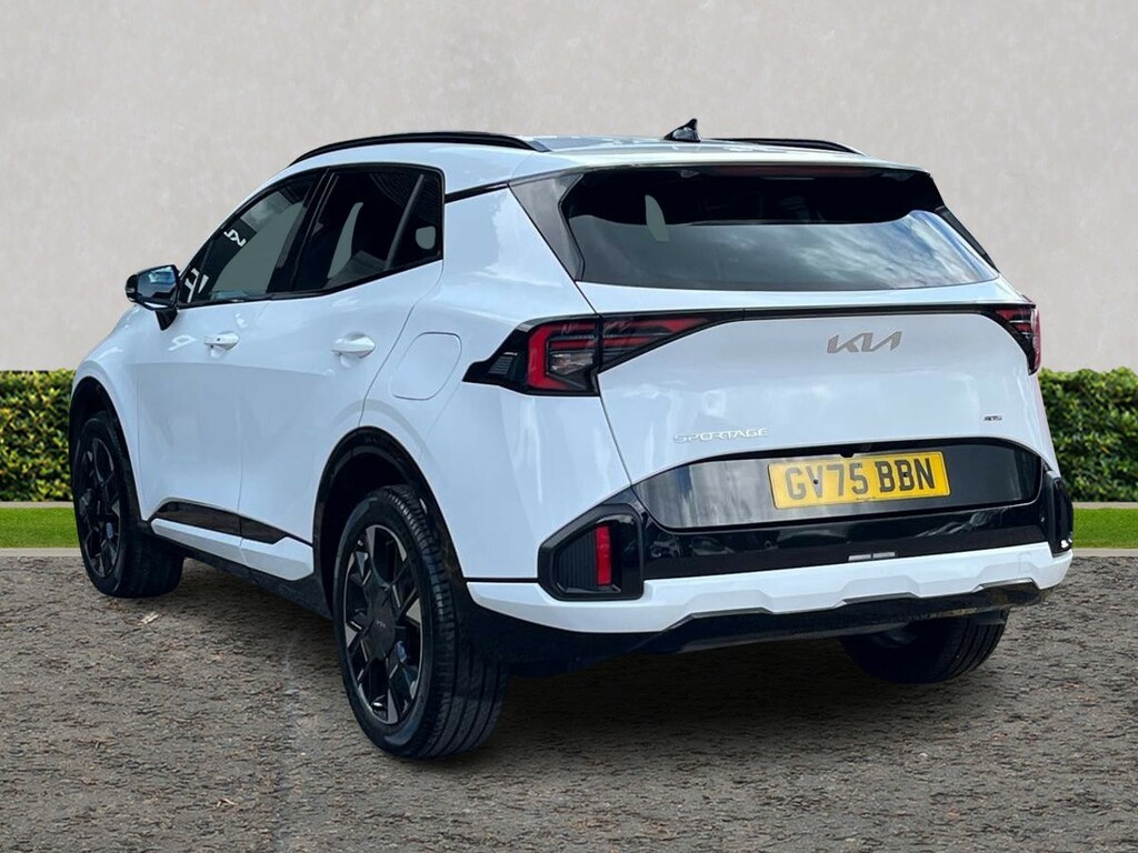 Kia Sportage 1.6T Gdi Hev Gt-line GV75BBN White #5