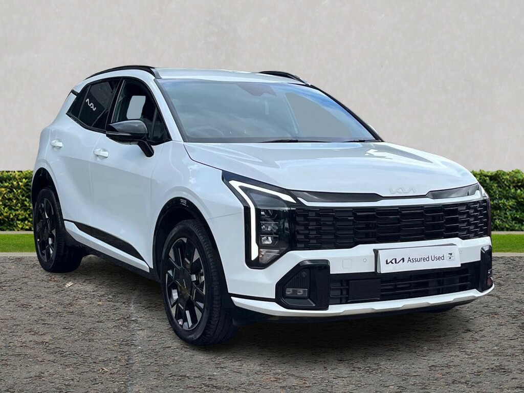 Kia Sportage 1.6T Gdi Hev Gt-line White