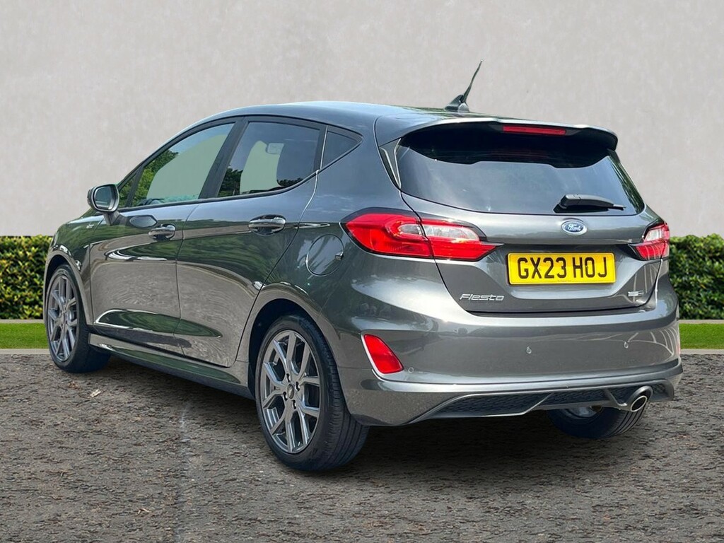 Ford Fiesta 1.0 Ecoboost Hybrid Mhev 125 St-line GX23HOJ Grey #5