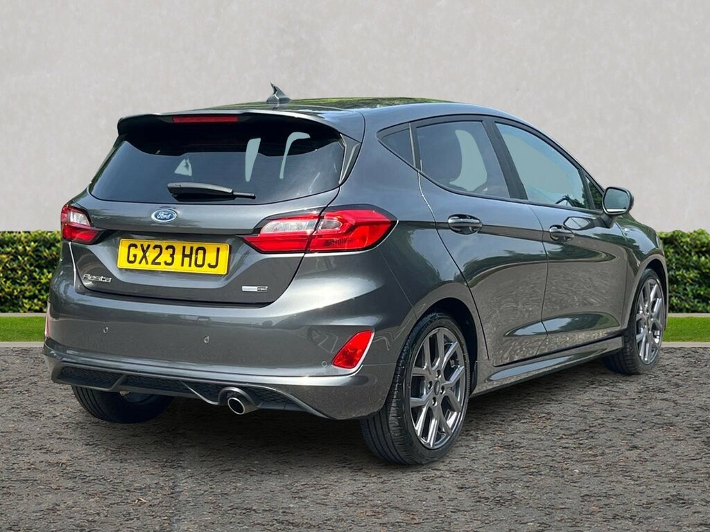 Ford Fiesta 1.0 Ecoboost Hybrid Mhev 125 St-line GX23HOJ Grey #3
