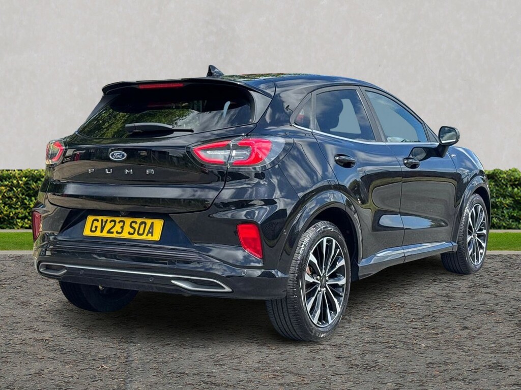 Ford Puma 1.0 Ecb Hbd Mhev 125 St-ln Vignale GV23SOA Black #3