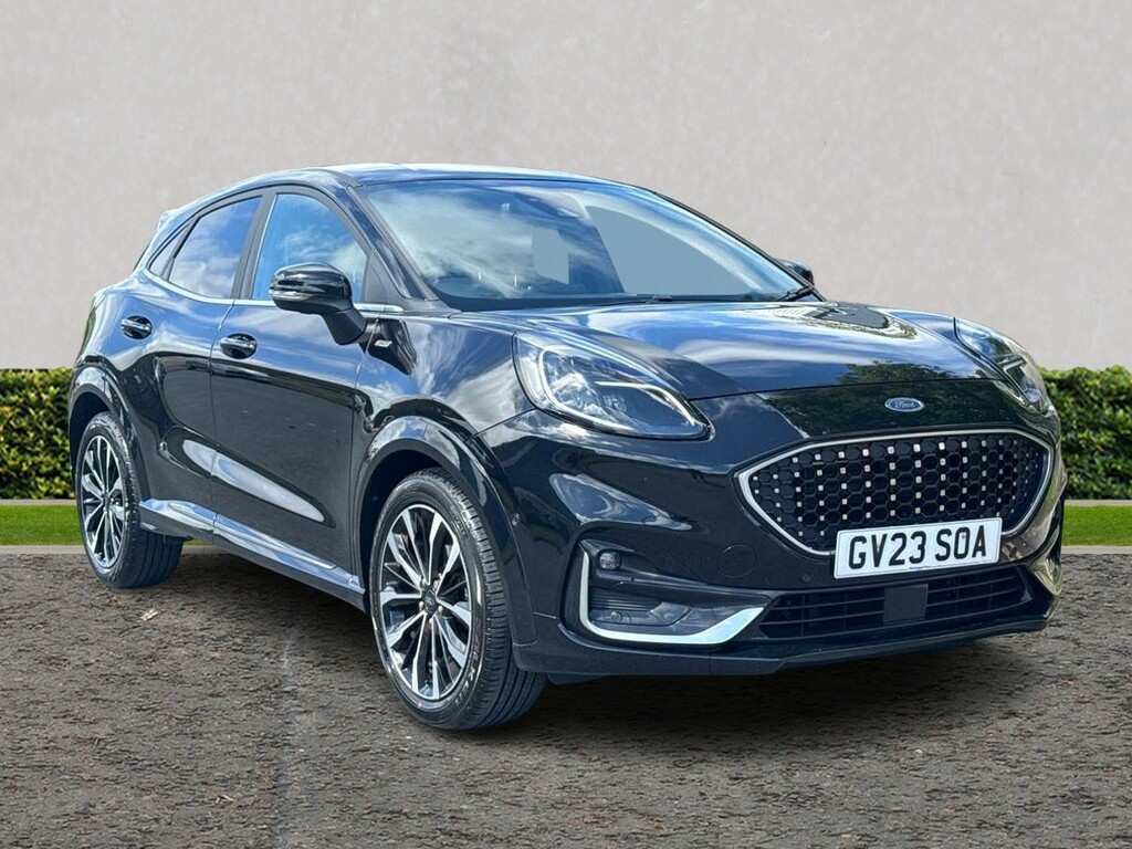Ford Puma 1.0 Ecb Hbd Mhev 125 St-ln Vignale Black