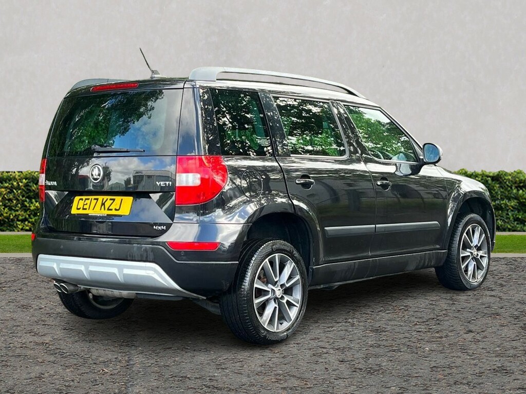 Skoda Yeti 2.0 Tdi Cr 150 Se Drive 4X4 CE17KZJ Black #3