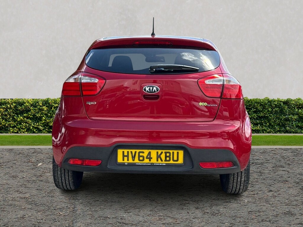 Kia RIO 1.4 3 Isg HV64KBU Red #4