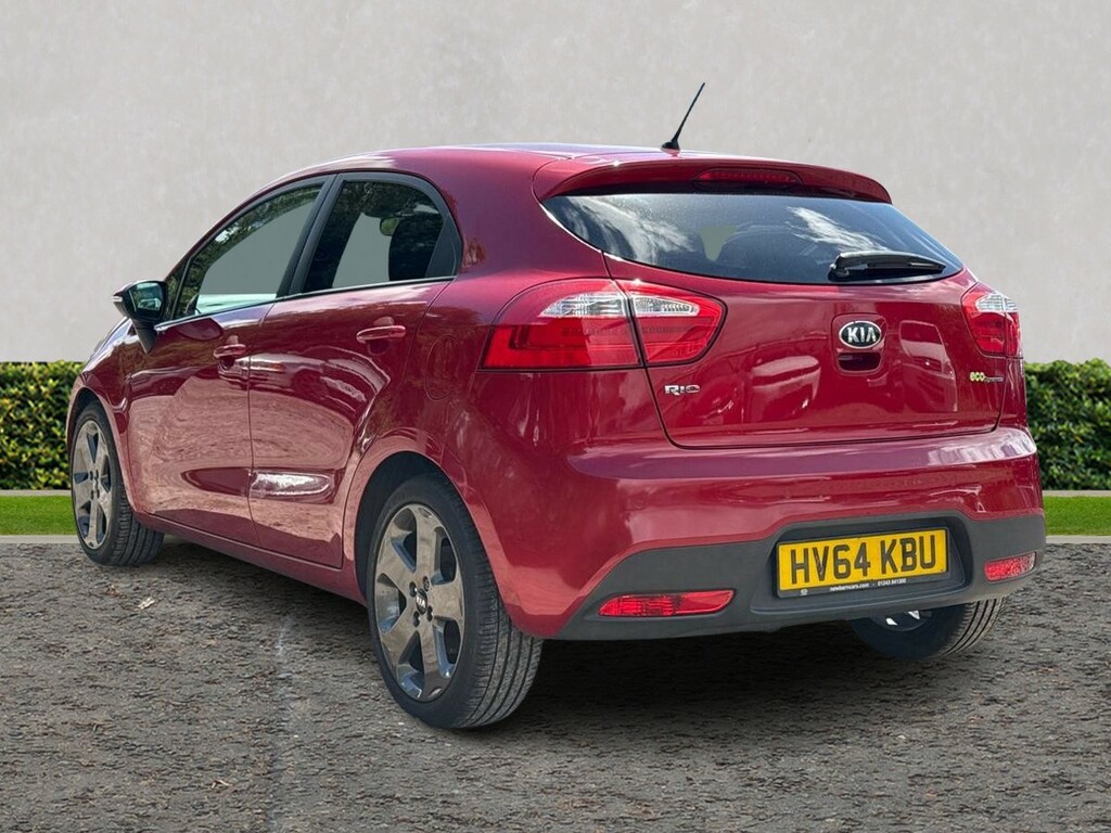 Kia RIO 1.4 3 Isg HV64KBU Red #5