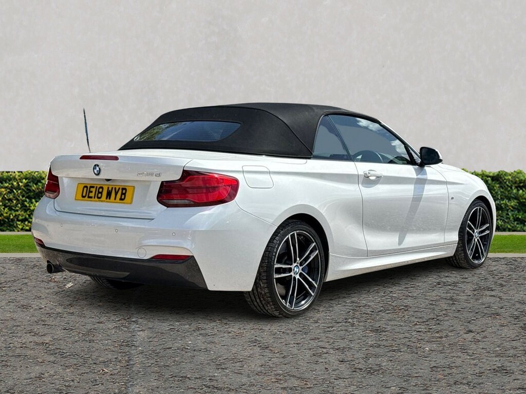 BMW 2 Series 218D M Sport Nav Step White #3