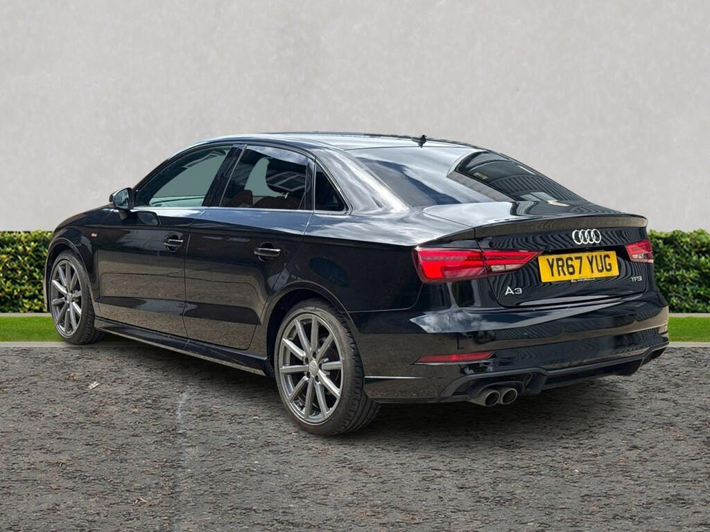 Audi A3 1.4 Tfsi Black Edition S Tronic YR67YUG Black #5