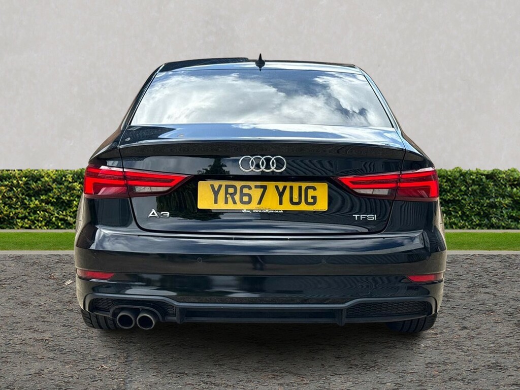 Audi A3 1.4 Tfsi Black Edition S Tronic YR67YUG Black #4