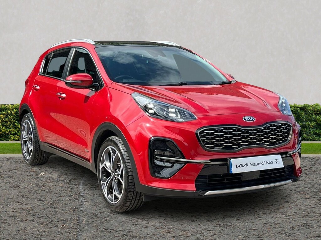 Kia Sportage 1.6T-gdi 174 Gtsisg Dct Au Awd Red