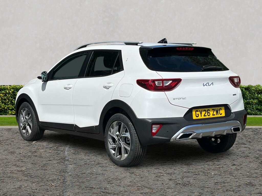Kia Stonic 1.0 T-gdi 99Bhp Gt Line Isg White #5