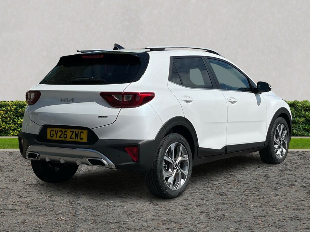 Kia Stonic 1.0 T-gdi 99Bhp Gt Line Isg White #3